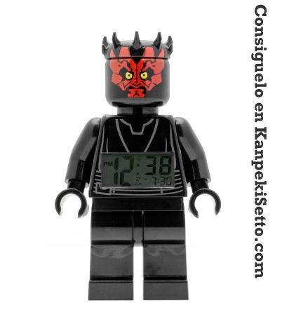 Foto Lego Star Wars Despertador Darth Maul