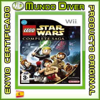 Foto Lego Star Wars (saga Completa) - Nintendo Wii - En Español - Precintado