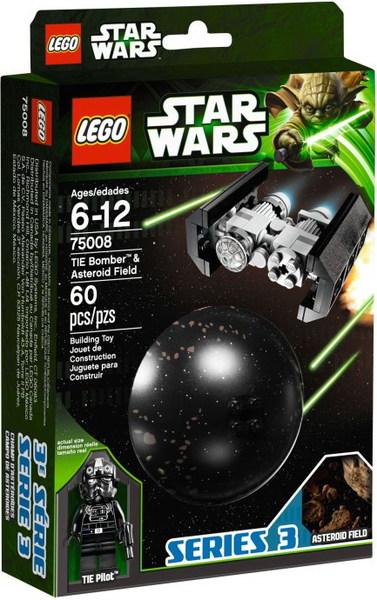 Foto Lego Star Wars Tie Bomber & Campo de Asteroides