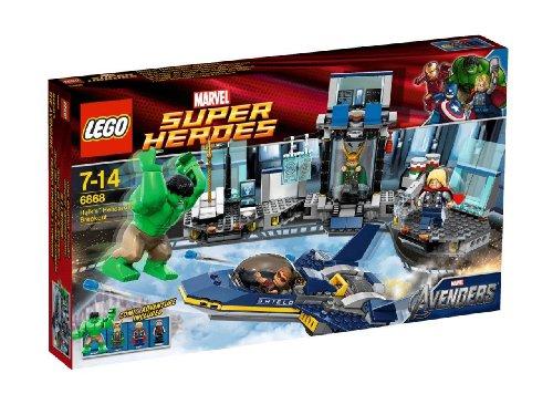 Foto LEGO Super Heroes 6868 - Hulk's Helicarrier Breakout