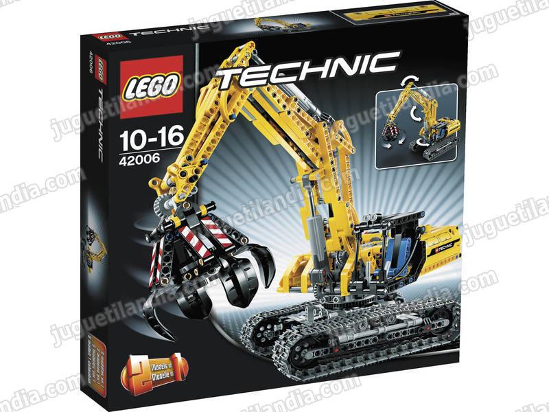 Foto Lego technic maquina excavadora