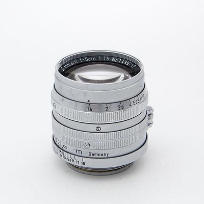 Foto Leitz Summarit 5cm 1.5 For Leica M