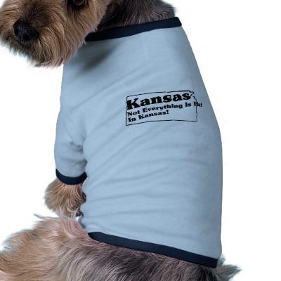 Foto Lema del estado de Kansas Camisas De Mascota