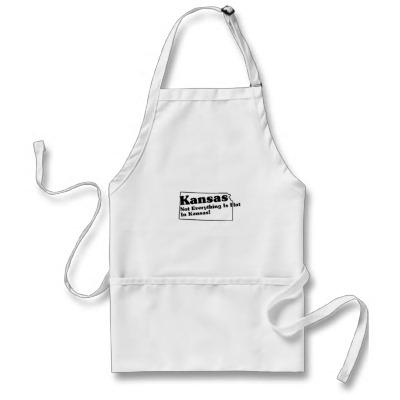 Foto Lema del estado de Kansas Delantal