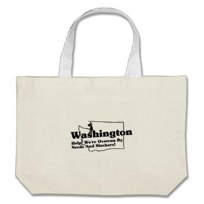 Foto Lema del estado de Washington Bolsa De Mano