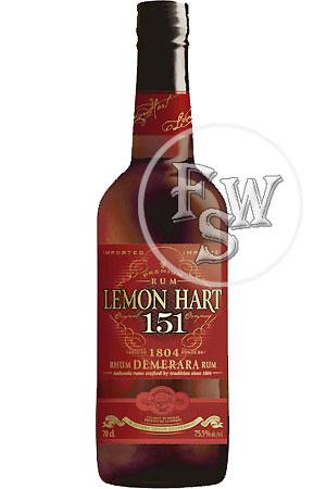 Foto Lemon Hart 151 Overproof Demerara Rum 0,7 ltr