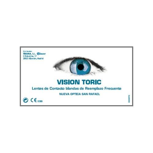 Foto Lente de contacto mensual vision toric (6 meses)