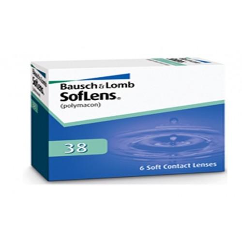 Foto Lentes de contacto mensuales soflens 38 (6 meses)