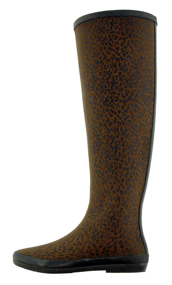 Foto Leopard Wellington boots
