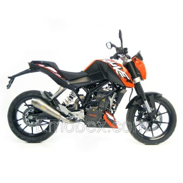Foto LeoVince SBK - KTM DUKE 125 2011 - 2012 GPSTYLE INOX ref: 8566