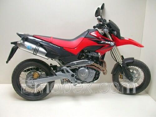 Foto LeoVince X3 - Honda FMX 650 2005 - 2006 ENDURO Aluminio ref: 3835