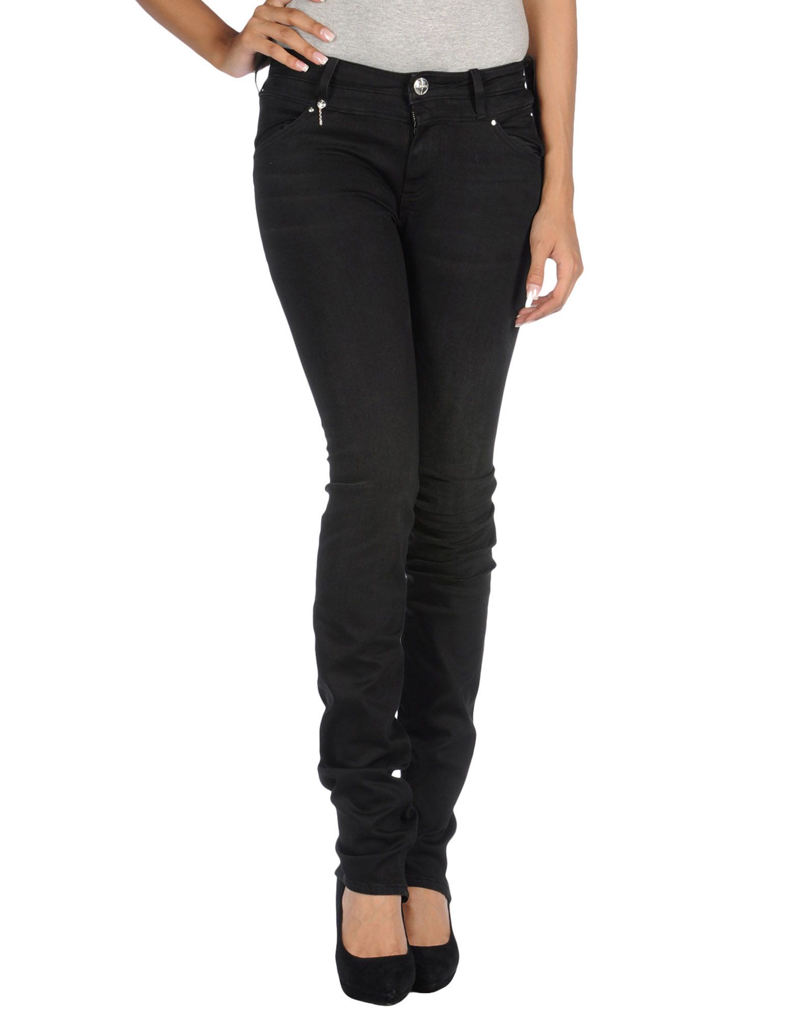 Foto Lerock Pantalones Vaqueros Mujer Negro