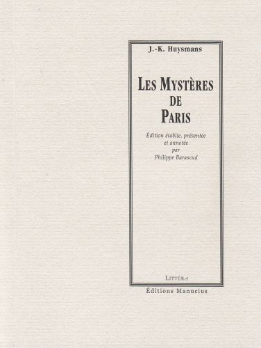 Foto Les mystères de Paris