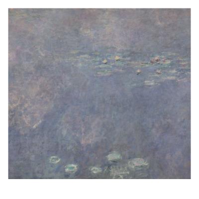 Foto Les Nymphéas : Les Deux saules, Claude Monet - Laminas