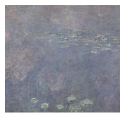 Foto Les Nymphéas : Les Deux saules, Claude Monet - Laminas