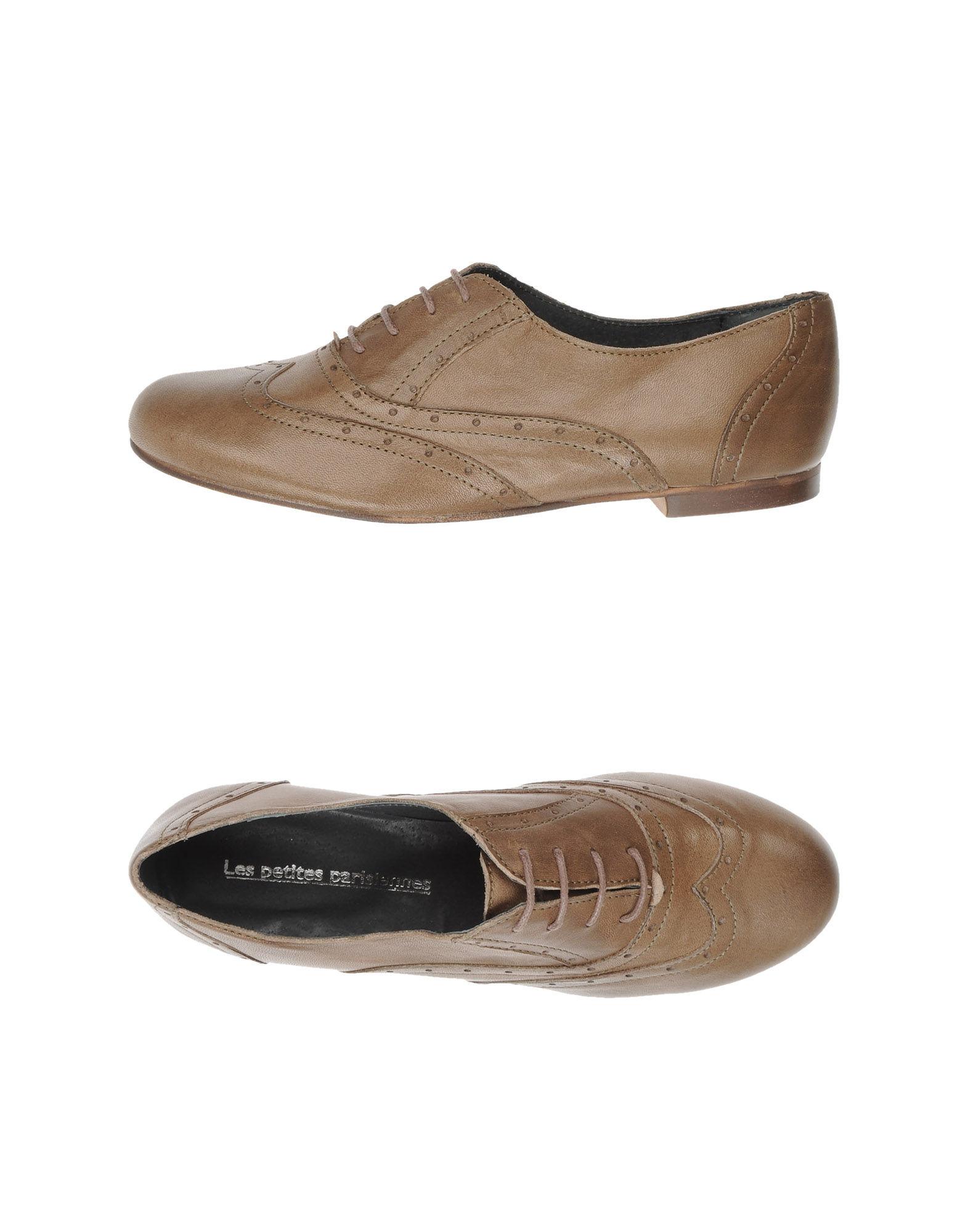 Foto Les Petites Parisiennes Zapatos De Cordones Mujer Gris rosado
