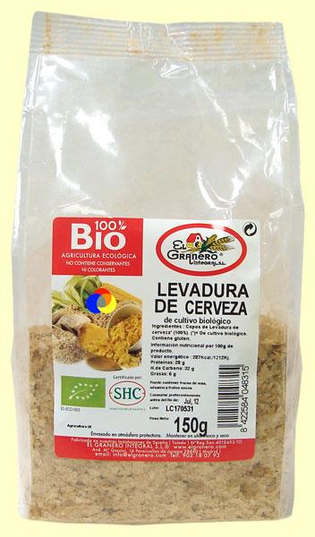 Foto Levadura de Cerveza Bio - El Granero - 150 gramos [8422584048315]