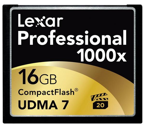 Foto Lexar Tarjeta de memoria CompactFlash UDMA 7 - 16 GB