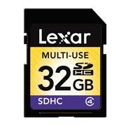 Foto Lexar Tarjeta de memoria Secure Digital (SD) - 32 GB