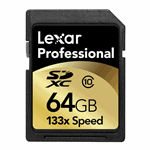 Foto Lexar® Professional Sdxc 64gb Clase 10 Tarjeta De Memoria