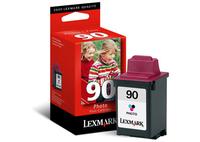 Foto lexmark cartucho inyeccion tinta colores n 90 450 p ginas blister alar