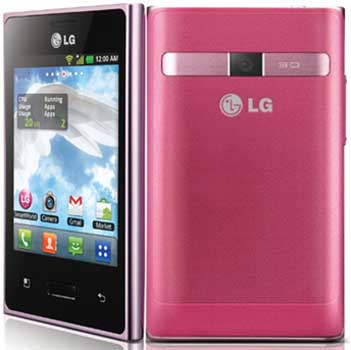 Foto LG E400 Optimus L3 Rosa. Móviles Libres