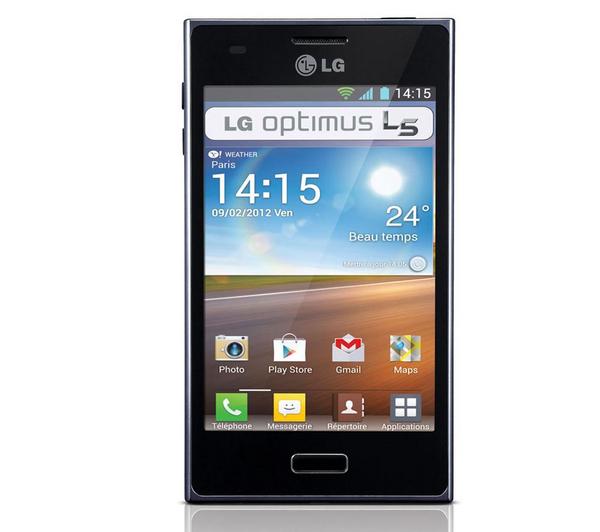 Foto LG Optimus L5 - negro