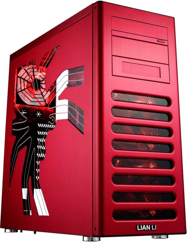 Foto Lian Li Pc-8fir Spider Edition Roja