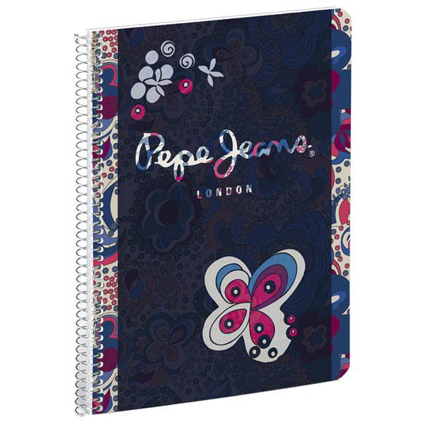 Foto Libreta cuartilla hojas a rayas Pepe Jeans Dis Dos