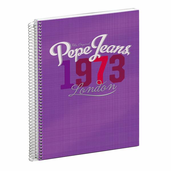 Foto Libreta Pepe Jeans 125 hojas Dis2