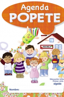 Foto Libro-agenda diario popete. 1º ciclo educación infantil