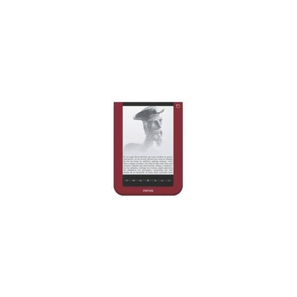 Foto Libro eBook PAPYRE 6.2 Rojo e-ink SD 2GB Wifi