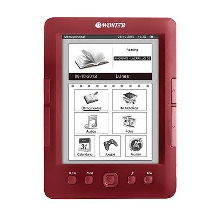 Foto Libro Electronico Woxter Ebook E-ink Scriba 175 Pearl Red Wx622