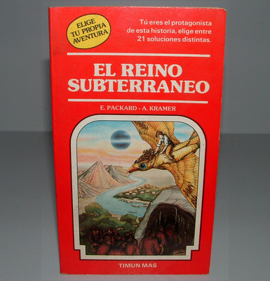 Foto Libro Elige Tu Propia Aventura - El Reino Subterraneo Nº 8 - Timun Mas 1984