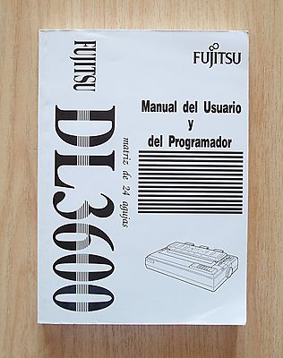 Foto Libro / Manual De Informática Manual Del Usuario Y Del Programador (fujitsu)