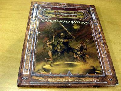 Foto Libro Rol Dungeons & Dragons D&d Manual De Miniaturas 1991 Tapas Duras