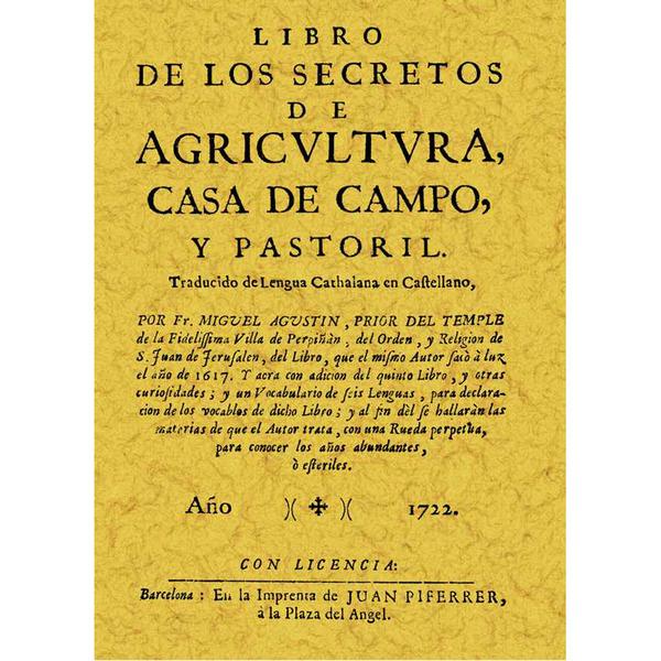 Foto Libro secretos de agricultura,casa campo y pastori