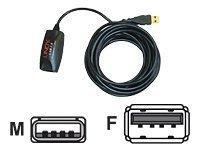 Foto Lindy usb 2.0 active extension cable alargador 5 m