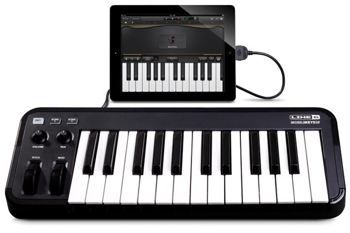 Foto Line 6 Mobile Key 25. Teclado controlador midi-usb
