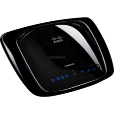 Foto Linksys WAG320N Dual-Band Wireless-N ADSL2+ Modem Gigabit Router