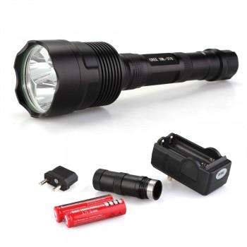 Foto Linterna Antorcha 3 LED CREE XM-L T6 Luz 3800LM para Ciclismo Camping