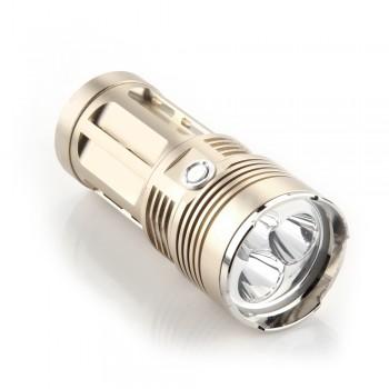 Foto Linterna Antorcha AC100-240V Brillante Foco 2 Modos Impermeable Color