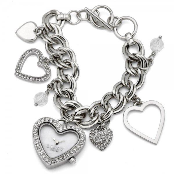 Foto Lipsy London Ladies Silver Charm Bracelet Watch LP041