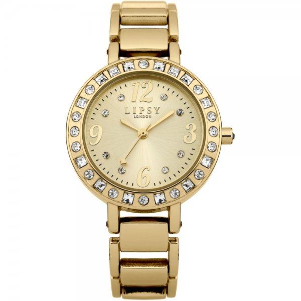 Foto Lipsy London Women's Crystal Bezel Gold Bracelet Watch LP110