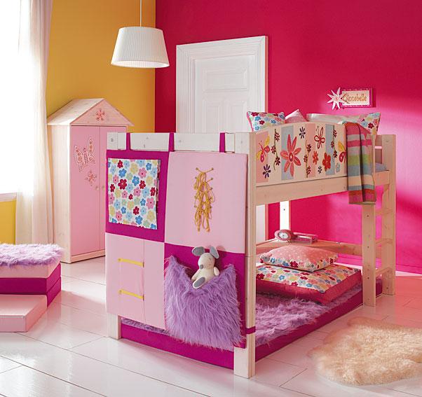 Foto Litera Flower Power con escalera