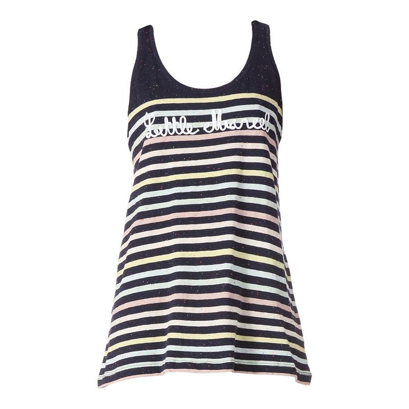 Foto Little Marcel Camiseta de tirantes - e13iif001 dorine - Azul / Mari...