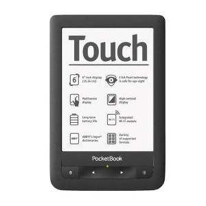 Foto Livre électronique PocketBook Touch - noir