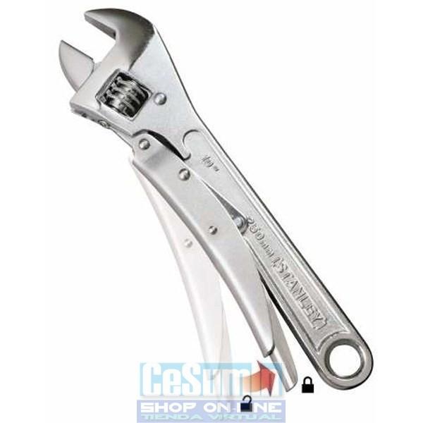 Foto Llave ajustable bloqueo - stanley - ref: 0-85-610