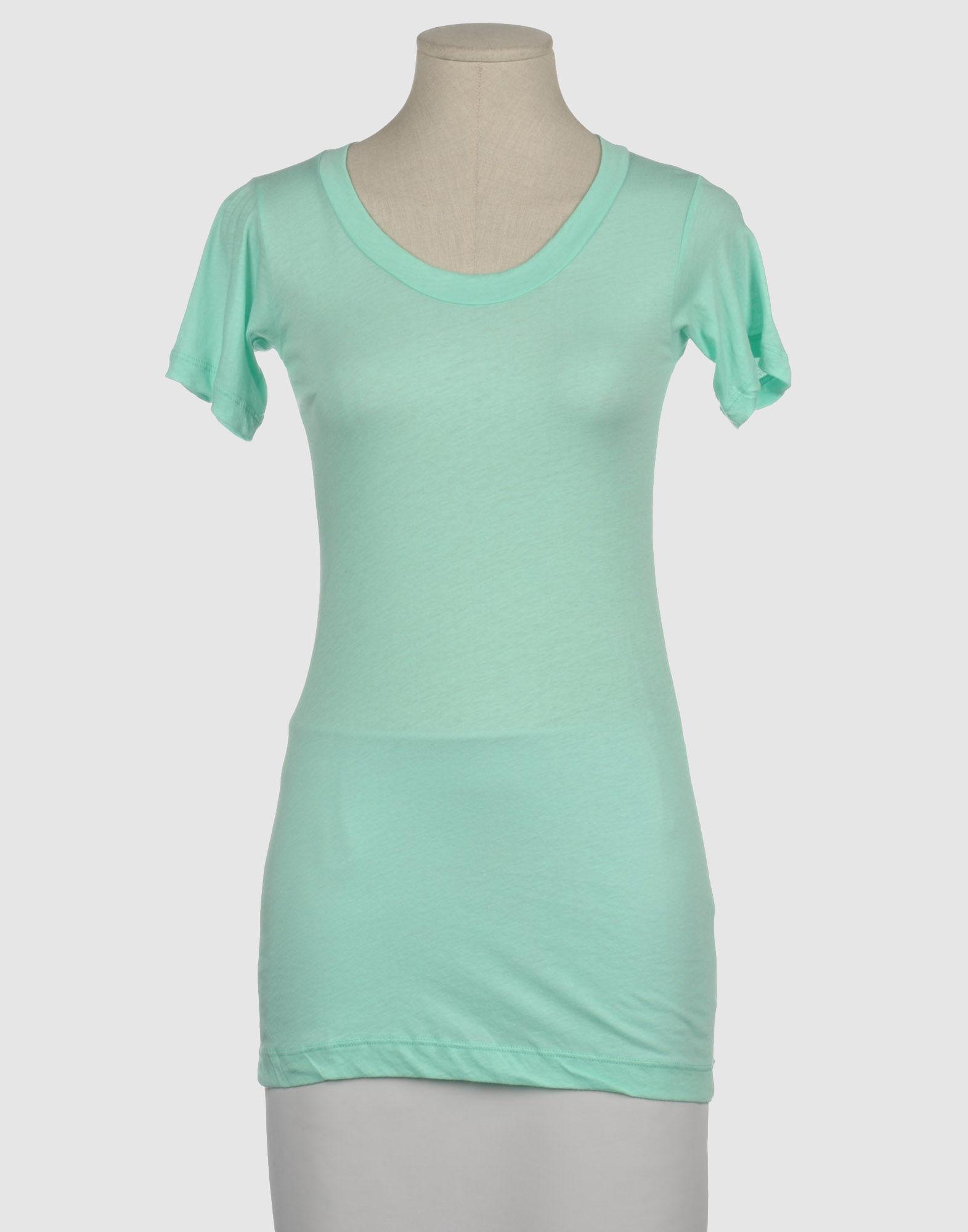 Foto Lna Camisetas De Manga Corta Mujer Azul turquesa