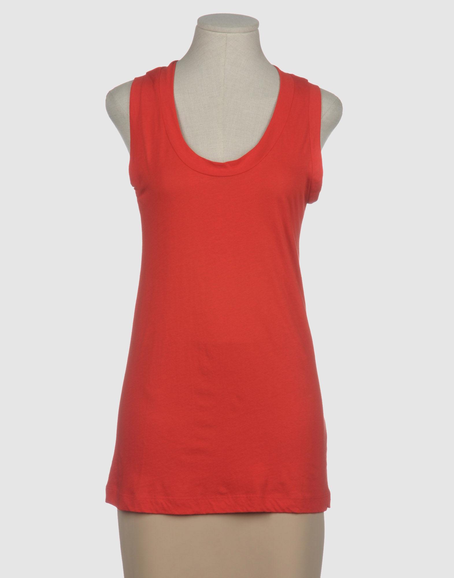 Foto Lna Camisetas Sin Mangas Mujer Rojo